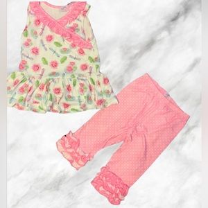 NWT. Lilly’s Lilly Pond Capri Set